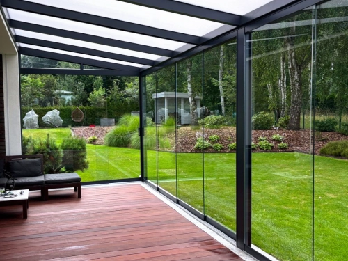 Realizacja 73 - Zabudowa tarasu 8x2,50m - Szczecin